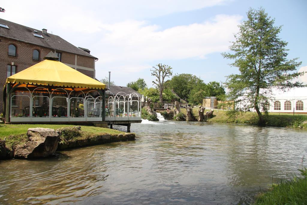 Logis - Hotel & Restaurant Moulin Des Forges Saint-Omer-en-Chaussée Exteriér fotografie